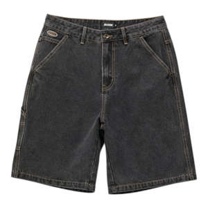 XLarge Carpenter 91 Bull Denim Short - Washed Black