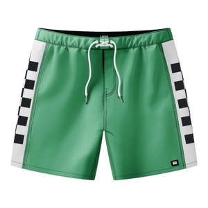 Shorts: Vans Daily Sideline Boarshorts - Vivid Verdant