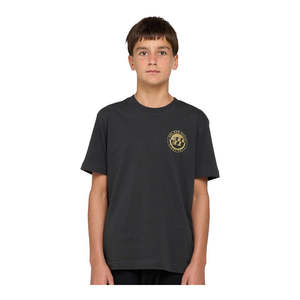 Mad Hueys Youth H Series Split Tee - Vintage Black