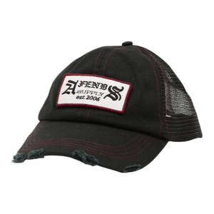 Afends Supply Six Panel Cap - Black