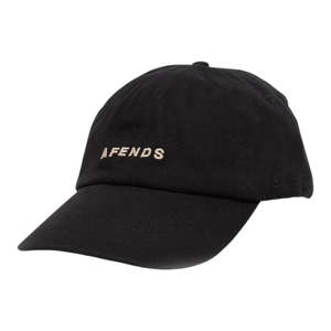 Afends Daylight Panelled Cap - Stone Black