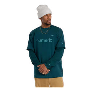 New Balance Numeric Cotton Tee - Medusa Green