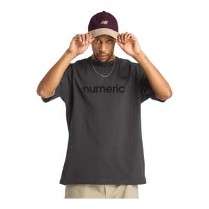 New Balance Numeric Cotton Tee - Faded Black