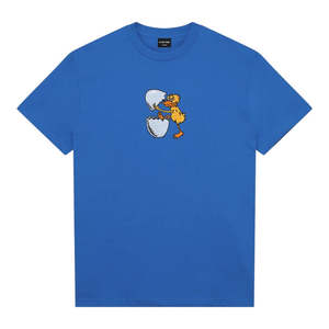 Passport Over It Tee - Royal Blue