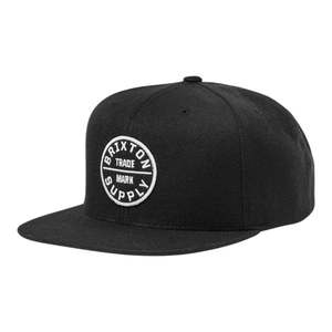 Accessories: Brixton Oath III Snapback - Black