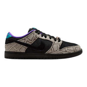 Mens Footwear: Nike SB Dunk Low Pro Dashawn Jordan - String/Black/Spruce/Purple