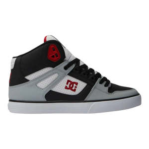 Mens Footwear: DC Pure High Top WC - Black/Grey/Red