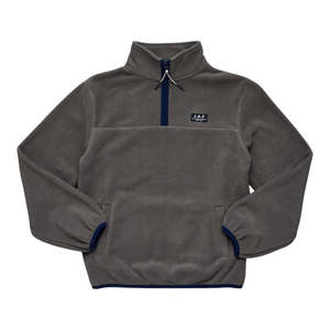 J.A.F Mini Youth Ranger 1/4 Zip - Charcoal