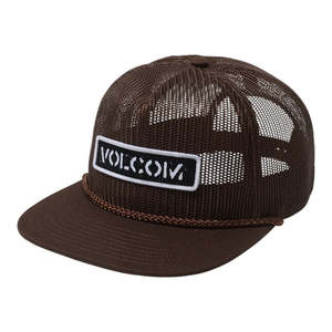 Volcom Hot Mesh Skate Trucker - Dark Brown