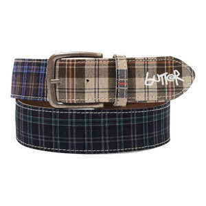 Butter Plaid Belt - Patchwork Plaid