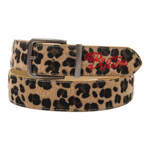 Butter Animal Hide Belt - Leopard