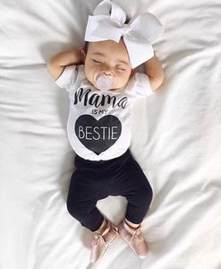 Products: Mama is my BESTIE Super cute onesie Cheeky Monkeys