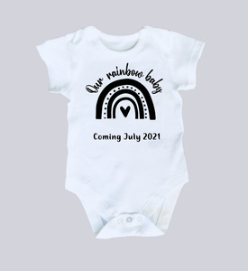 Our Rainbow Baby Coming July Cheeky Monkeys
