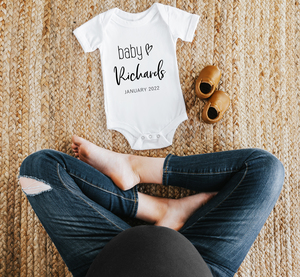 Pregnancy Annoucement Onesie Cheeky Monkeys