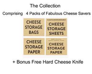 Storage Pack with Bonus Hard Cheese Knife