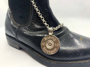 Pendant: 'Riding Shotgun' 12 Gauge Pendant | Large