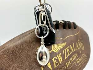 Accessories: Jumbo Rugby Ball Keyring