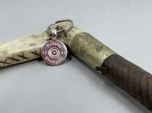 'Riding Shotgun' 12 Gauge Keyring