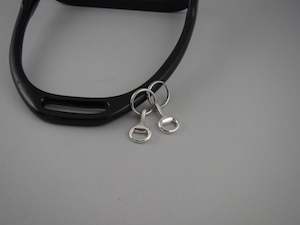 Half Snaffle Bit Boot Zip Charm