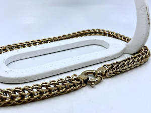 Chains: 9ct Yellow Gold Byzantine Chain | Necklace| Preloved