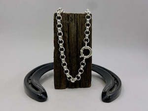 Chains: Large Round Belcher Chain | Sterling Silver