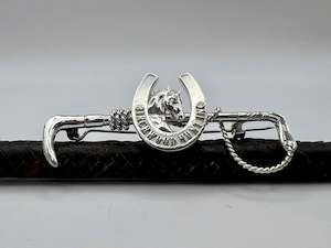 Stockpins: Birchwood Hunt Whip Stockpin