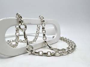 Snaffle Pendants: Snaffles with Belcher Chain | Small 13mm