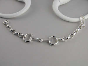 Snaffle Bit Bracelets: Snaffle Belcher Bracelet | Medium 18mm