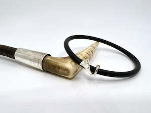 Hunt Theme Bangles: Noir Bangle | Hunting Horn Charm