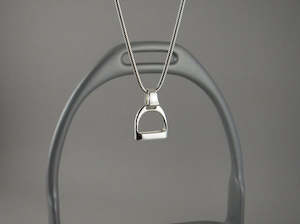 SMALL Stirrup Pendant