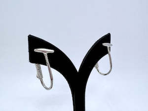 Polo Stick Hoop Earrings