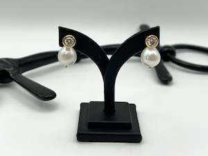 Pearl Earrings: Freshwater Pearl Add-On Drop | Earrings