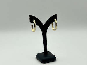 Nnht Earrings: 9ct Yellow Gold Hoop Earrings