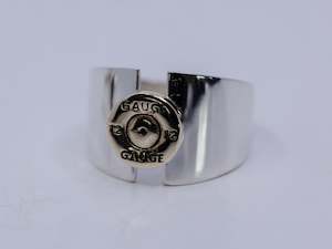 Two-Tone 9ct 12 Gauge Wide Band Ring | End of Line**SOLD