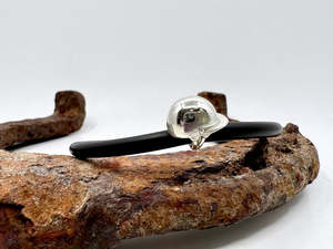 Bangles: Noir Bangle | Riding Helmet Charm