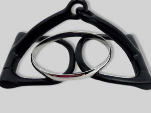 Plain Half Round Bangle | Small 5mm