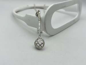 End Of Line Jewellery: Large Polocrosse Racquet Pendant | End of Line