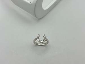 Small Shoe Ring with Diamonds | End of Line