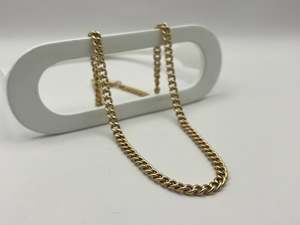 9ct Yellow Gold Curb Chain | Preloved