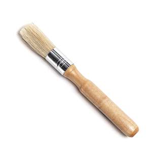 Specailty: Mini Detail Brush with Wooden Handle for Cleaning Vents, emblems and inside & out