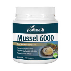 Products: GOOD HEALTH MUSSEL 6000 300CAPS - CHEMi - NZ Health Supplements & Cosmetics