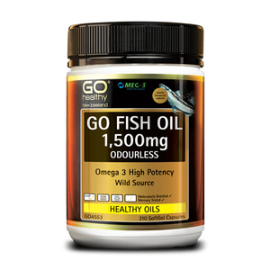 Products: GO HEALTHY FISH OIL 1500MG 210CAPS - CHEMi - NZ Health Supplements & Cosmetics