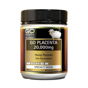 GO HEALTHY PLACENTA 20000MG 180CAPS - CHEMi - NZ Health Supplements & Cosmetics