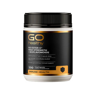 Products: GO HEALTHY ESTER-C HIGH STRENGTH + BIOFLAVONOIDS 200CAPS - CHEMi - NZ Health Supplements & Cosmetics