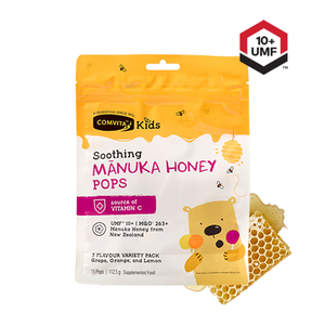 Products: Comvita Kids Manuka Honey Soothing Pops 15S - CHEMi - NZ Health Supplements & Cosmetics