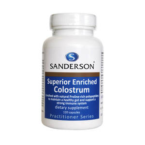 Products: Sanderson Enriched Colostrum 120Caps - CHEMi - NZ Health Supplements & Cosmetics