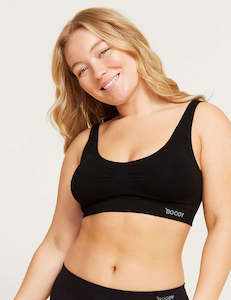 Household And Accessories: BOODY Padded Shaper Crop Bra Black S