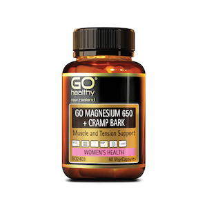 Go Healthy: Go Healthy Magnesium 650+ Cramp Bk 60vcaps