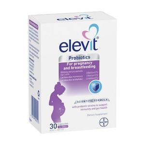 Elevit And Menevit: Elevit Probiotics For Pregnancy And Breastfeeding 30 capsules