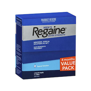 Regaine: Regaine Men's Extra Strength FOAM Hair Regrowth Treatment 240g - 4 Months Supply 4 x 60 ml